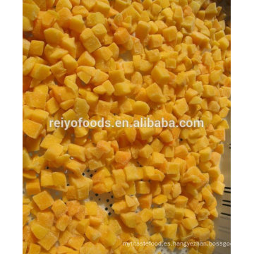 Producto congelado morrones de durazno amarillo 15 * 15mm
